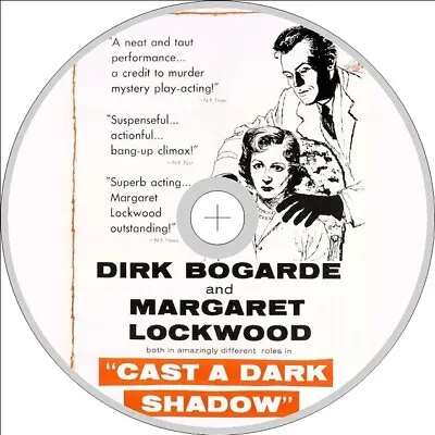 Cast A Dark Shadow (1955) Starring Dirk Bogarde Margaret Lockwood Kay Walsh • £4