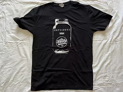 OUTSIDERS - WGN - Ole Smokey Moonshine - Black Next Level T-Shirt - Medium • $8