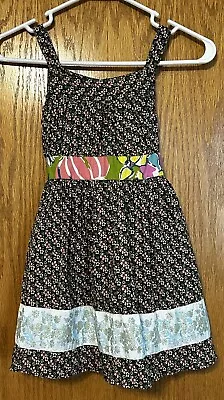 Matilda Jane Girls Allison Dress House Of Clouds Floral 2011 Size 6 • $20