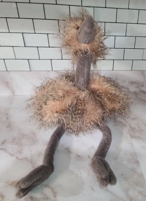 $19.19 • Buy Jellycat Odette Ostrich 20  Soft Plush Stuffed Toy Animal NEW ODE20 Pink Gray