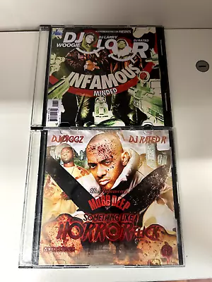 2x Mobb Deep DJ Diggz Dj Rated R NYC Promo Mixtape Mix CD Lot • $18.99