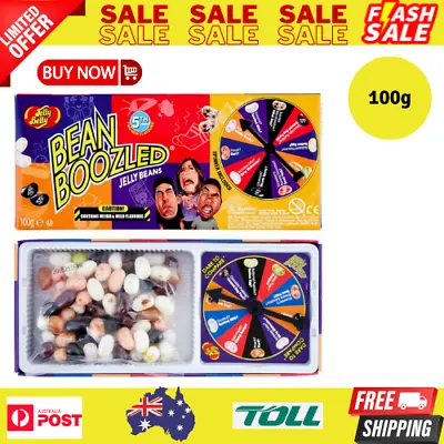 $12.55 • Buy Jelly Belly BEAN BOOZLED Jelly Beans Spinner Wheel Game 5th Edition100g Gift Box