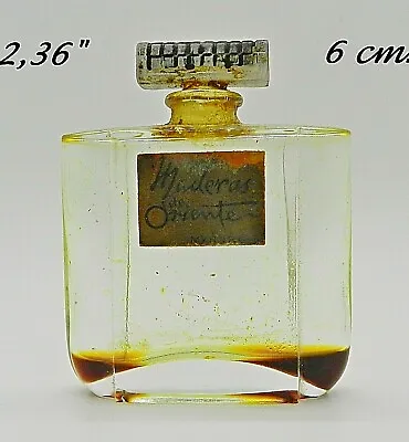 Myrurgia Vintage  Maderas De Oriente  Lovely Modernist Design Perfume Bottle • $59
