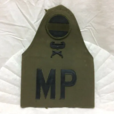 Vintage Military MP Army Forces Command MP Arm Band Armband  FORSCOM Canvas UH-1 • $69.96
