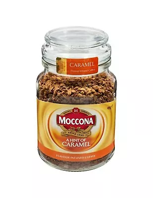 Moccona Caramel Flavoured Infused Freeze Dried Coffee 95gm X 6 • $56.59