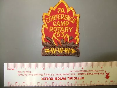 Boy Scout OA Section 7-A 1953 Conclave Camp Rotary 1459HH • $35.70