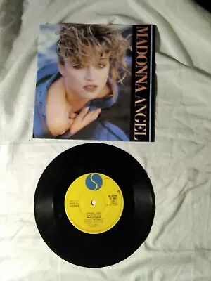 Madonna Angel 7 Inch Vinyl Single Sire W8881 Picure Sleeve • £1