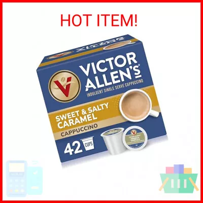 Sweet And Salty Caramel Cappuccino K-Cup Pods 42 Count • $26.46