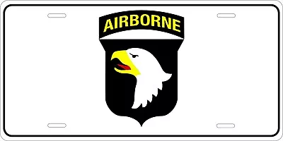 US Army 101St Airborne  License Plate Custom Car Bike Motorcycle  • $15.10