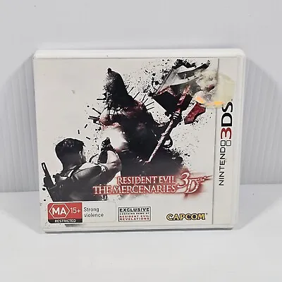 Resident Evil : The Mercenaries 3D - Nintendo 3DS - Includes Manual • $29.95