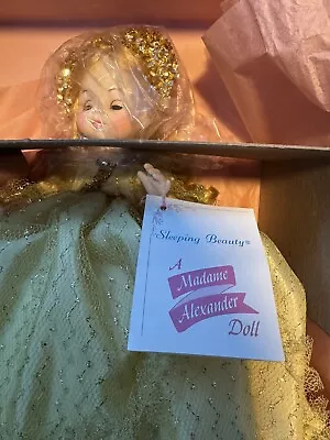 Madame Alexander Sleeping Beauty #1595 Gold Dress 14  Doll NRFB • $49.99