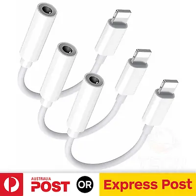 2X USB C IPhone To AUX 3.5mm Audio Headphone Jack Adapter Cable For IPhone 15 • $6.70