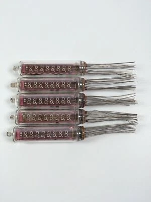 $27 • Buy IV-21 Indicator VFD TUBES NOS Lot Of 5 Pcs Clock