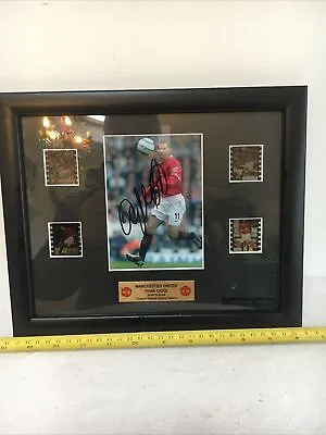 £20 • Buy Sportscell Signed Special Edition Ryan Giggs Framed Photograph