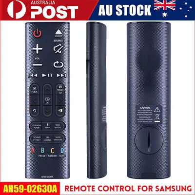 New AH59-02630A Remote Control For Samsung SoundBar HT-H6550WM HT-H7750WM • $15.45