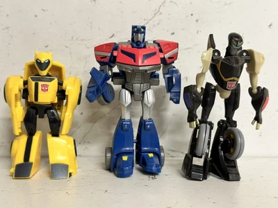 £24.99 • Buy Transformers Animated Legends Optimus Prime + Prowl & Bumblebee Free Uk Post