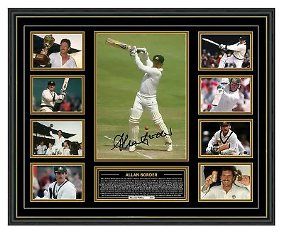 $109.99 • Buy Allan Border Australian Cricket Legend Signed Limited Edition Framed Memorabilia