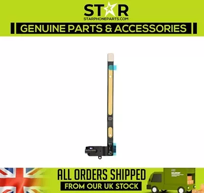 For IPad Air 2 IPad 6 Black Audio Headphone Socket Jack Flex Cable Ribbon Part • £2.99