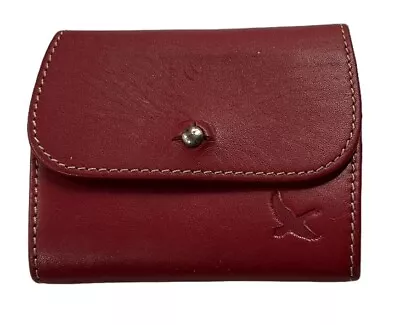 Eddie Bauer Red Leather Wallet • $9.99