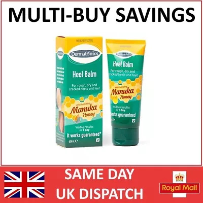 Dermatonics Heel Balm With Manuka Honey 70ml Suitable For Diabetics • £7.99