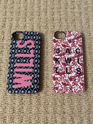 £5 • Buy Jack Wills IPhone 5/5s/SE Glossy Patterned Cases, Great Condition