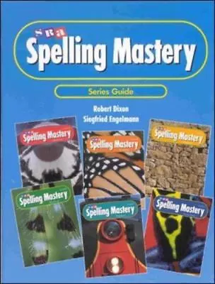 $22.06 • Buy Spelling Mastery Spelling Mastery By Donald Steely M Meier  Paperback Supplement