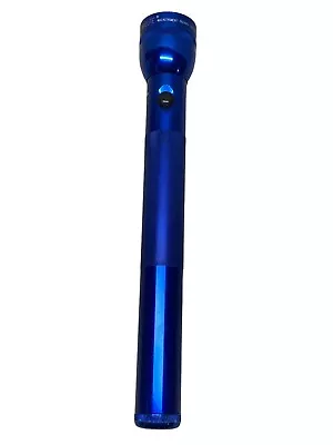 Vintage MagLite 15” Blue 4 D Cell Flashlight Made In Ontario Calif. Mag-Lite • $25.97