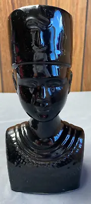 Vintage Egyptian Cleopatra Ceramic Head/Bust Rare Statue 8.5 In • $12