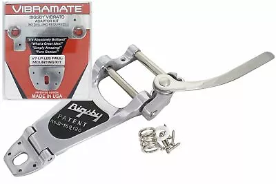 Bigsby B7 & Vibramate V7 -LP Vibrato Tremolo Tailpiece Mounting Kit Aluminum • $229.99