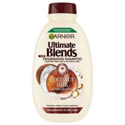 £6.55 • Buy Garnier Ultimate Blends Coconut Milk & Macadamia Shampoo 400ml
