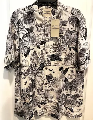 $199.99 • Buy Tommy Bahama Haunted Mansion Hawaiian Camp Shirt Men L