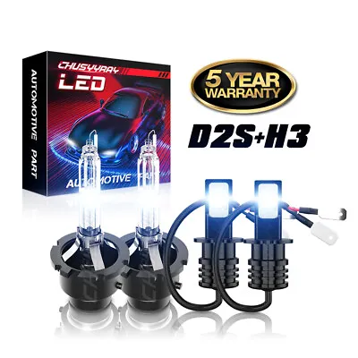 For  Infiniti QX56 2005 2006 2007 2008 HID/LED Headlight Low Beam+Fog Light Bulb • $29.99