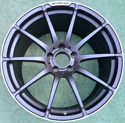 Set Factory Mercedes Benz AMG C63 Wheels OEM Black Series SPECIAL WIDENED REARS • $2499.99