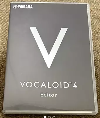 YAMAHA VOCALOID 4 Editor PC Software From Japan Used Very Good Condition • $750