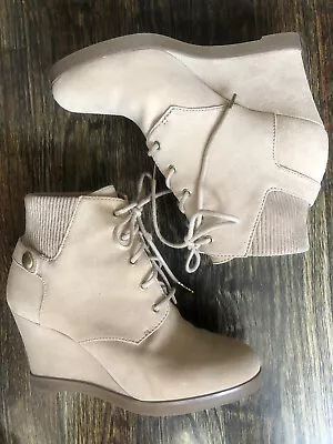 Michael Kors Wedge Ankle Boot • $55