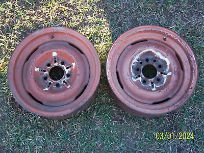 Dodge Mopar 15 X 6  Steel Wheels M48 1958? 56 57 58 59 60 61 63 64 68 Chrysler • $250