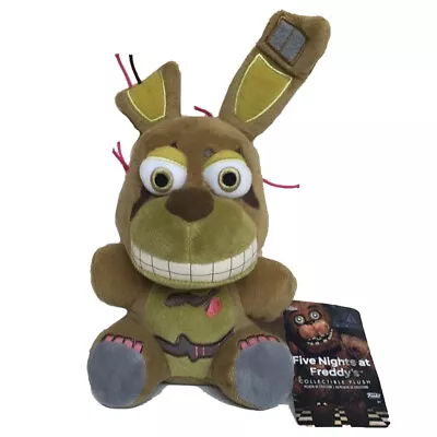 FNAF Sanshee Plushie Five Nights At Freddy's Toy Plush Bear Kid Doll Springtrap • $9.76