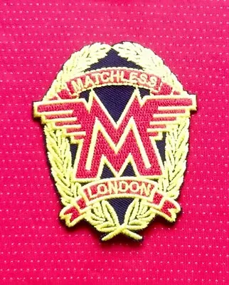 Matchless Motorcycle London Vintage British Bike Biker  Badge Iron Sew On Patch • £3.29