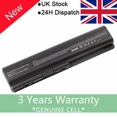  Battery For HP Pavilion DV4 DV5 DV6 CQ60 CQ61 484170-001 HSTNN-LB72 EV06 FS • £15.99