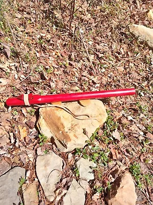 Native American Style Flute | Western Cedar | Cherry Red | Low Cm • $150