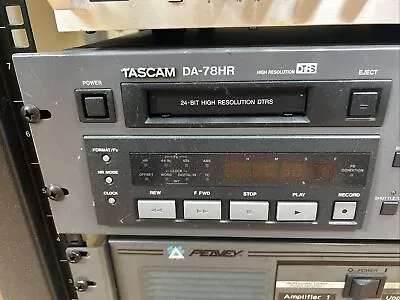 Tascam DA-78HR 8-Track Multitrack DTRS Tape Digital Recorder • $300