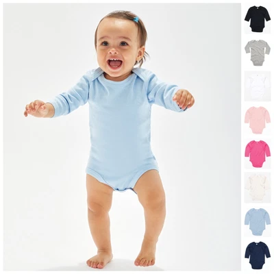 £10.95 • Buy Organic Baby Grow Toddler Long Sleeve Babygrow Bodysuit Sleepsuit T-Shirt Top