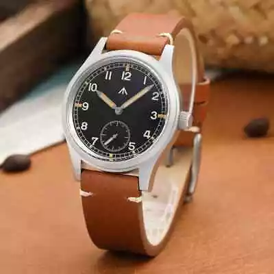 Men's Watch Vintage 36mm 100m Retro Army Repilca D12 Wristwatches • $99.36