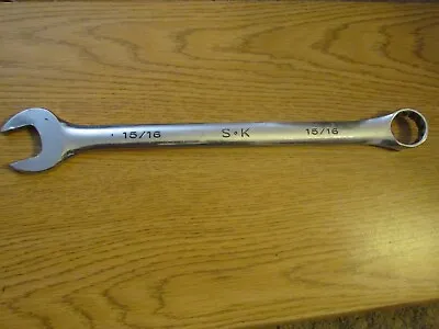 S&k 88430 (15/16 ) Combination Wrench Made In Usa 13 1/8  Oal Gc Made In Usa • $19.99