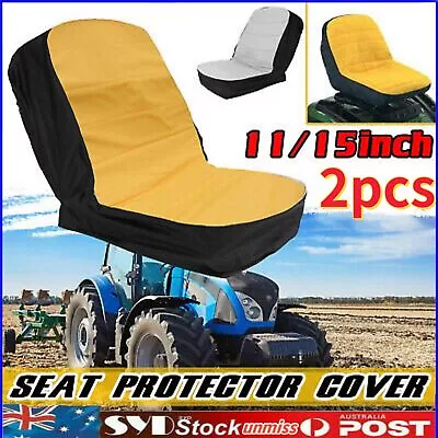 Comfortable John Deere Ride On Mower Seat Cover-Suit Up To 11/15  Soft Seat • $20.99