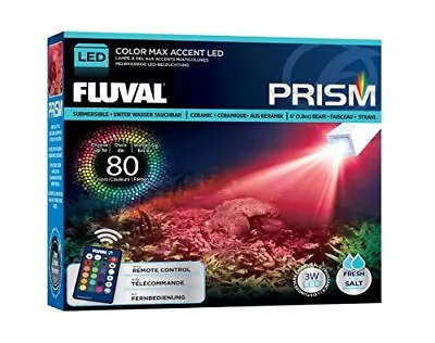 Fluval PRISM LED Spotlight 3w Marine Reef Aquarium Underwater Colour Lighting • £19.99