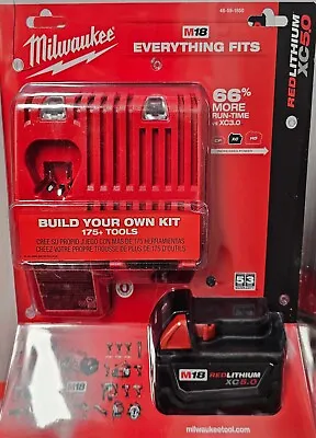 Milwaukee 48-59-1850 18V Lithium-Ion Starter Kit W/5.0Ah Battery And Charger•New • $89.99