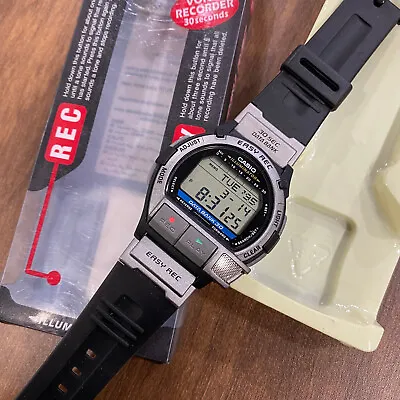 Casio Vintage DB-V30-1T Easy Rec Digital Watch Voice Recorder NOS NIB • $250