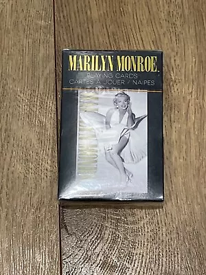 Marilyn Monroe Playing Cards 52 Cards 2 Jokers Unopened  New - White Dress Z2 • $12.99