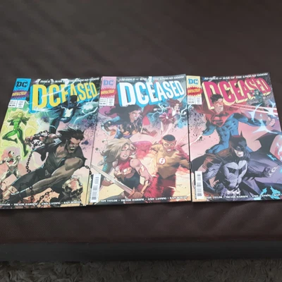 £5 • Buy DCEASED WAR OF THE UNDEAD GODS Vol 1-3 MORA HOMAGE VARIANT DC Comics